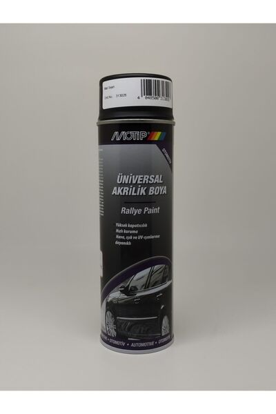 Motip Sprey Mat Siyah Boya 500 Ml