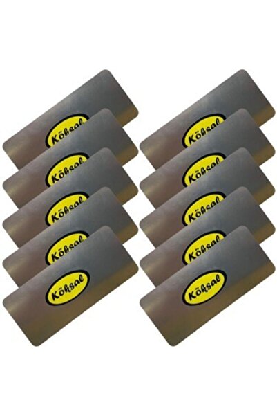 KÖKSAL Rötuş Rütüş Rutuş Çeliği 4cmx9cm 10 Adet Fiyatıdır.