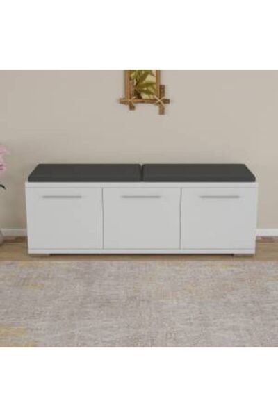 Ünüvar Konsept Ars Antre Dolabı Ayakkabılık Puflu Ayakkabılık Oturaklı Ayakka...