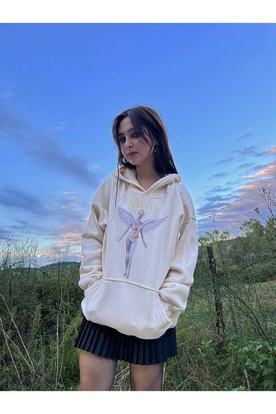 Carpe Nirvana Angel Oversize Sweatshirt
