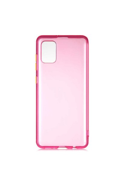 ZM STORE Samsung Galaxy A31 Compatible Case Colorful Transparent Structure Si...