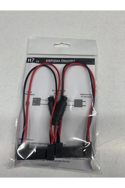 iq elektronik H7 Soketli Titreme Kırpışma Sorun Çözücü Arza Kesici Led Zenon