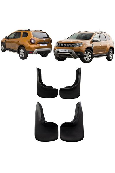 YeniDünyaOto Dacia Duster 2017 Model Post 4-Piece Mudguard Dust Cover Dac0bx012
