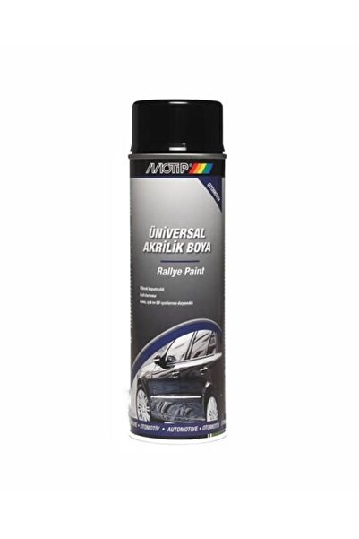 Motip Universal Akrilik Boya Mat Siyah 500 ml