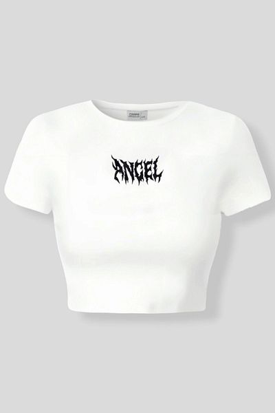 Carpe White Lover Crop Top