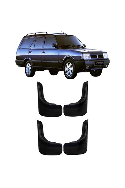 YeniDünyaOto Tofaş Eagle Compatible 4-Piece Front Rear Set Mudflap Mudguard Dust Cover TFS0UX902