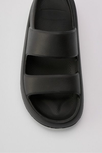 OZYO Masai Black Double Stripes Eva Beach Daily Summer Sandals Slippers