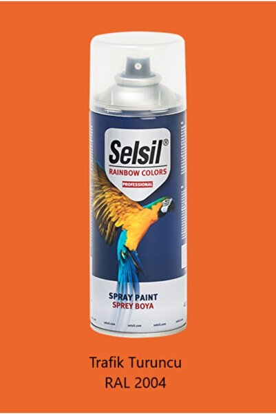 Selsil Sprey Boya Trafik Turuncu 400 ml
