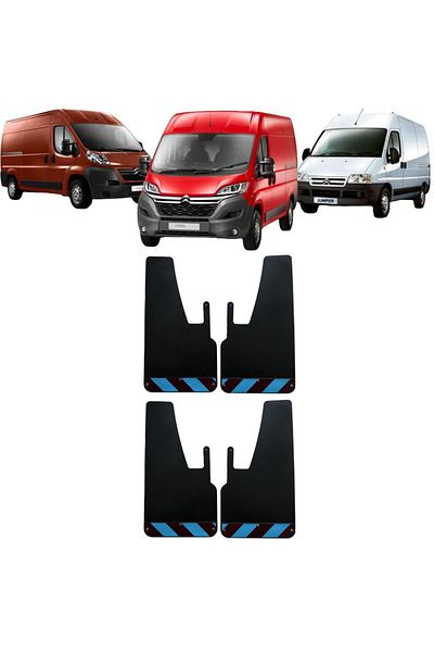 Yeni Dünya Citröen Jumper Claret Red-Blue Highlighter 4-Piece Mudguard Fender Dust Cover CIT0FX01904