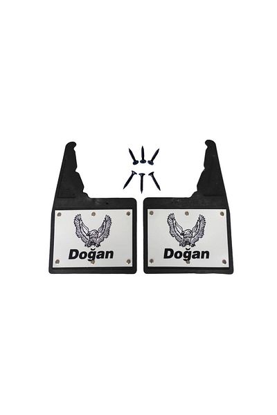 Yeni Dünya Tofaş Doğan-131 Doğan 2-Piece Riveted Mudflap Mudguard Dust Cover Tfs1rz001yd