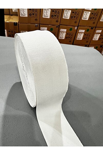 paşateks since 1995 şekil 6,5 см Ткана гума біла 5 метрів