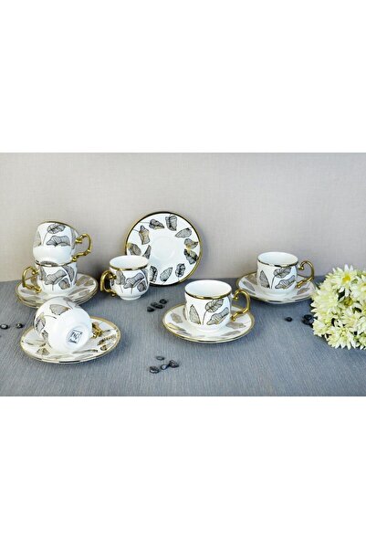 Paçi P101533 Seda Yaldızlı Kahve Fincanı