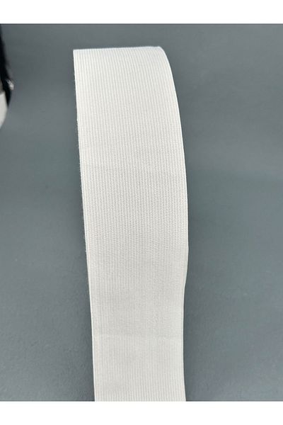 paşateks since 1995 şekil 6 cm tricotat cauciuc-alb-5 metri