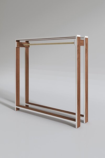 Kenzlife Giysi Dolabı Maksut 135*100*40 Cvz Askılık Ayakkabılık