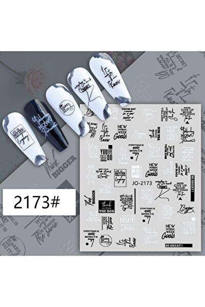 MOZIUR Tırnak Sticker Süs (KENDİNDEN YAPIŞKANLI)