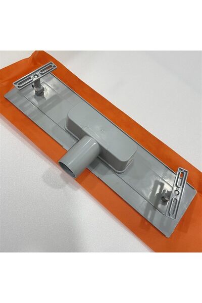 Mesateknik Mesa Teknik Ø50 Draingate 9300-40i Duş Kanalı Yer Süzgeci Izolasyonlu Paslanmaz Yandan Çıkışlı 40 Cm