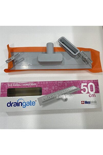 Mesateknik Mesa Teknik Ø50 Draingate 9300-50i Duş Kanalı Yer Süzgeci Izolasyonlu Paslanmaz Yandan Çıkışlı 50 Cm