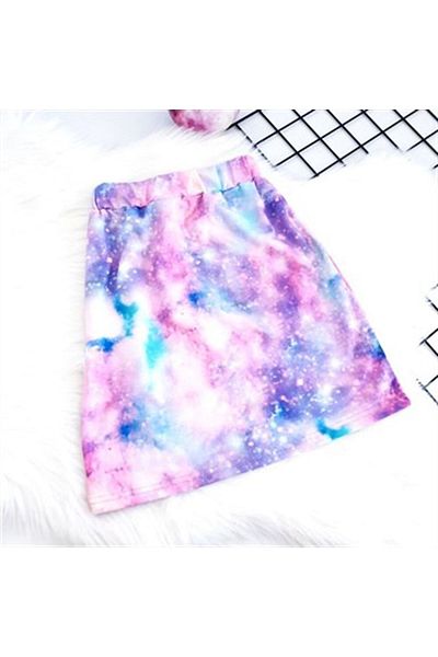 Carpe Rózsaszín Galaxy szoknya