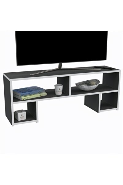 Kenzlife Televizyon Sehpası Abudabi Gri 040*080*30 Tv Ünitesi
