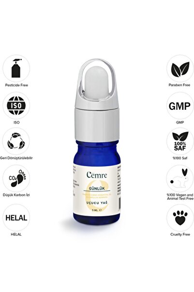 Awe Cemre اللبان 5 مل زيت عطري يومي نقي 100%
