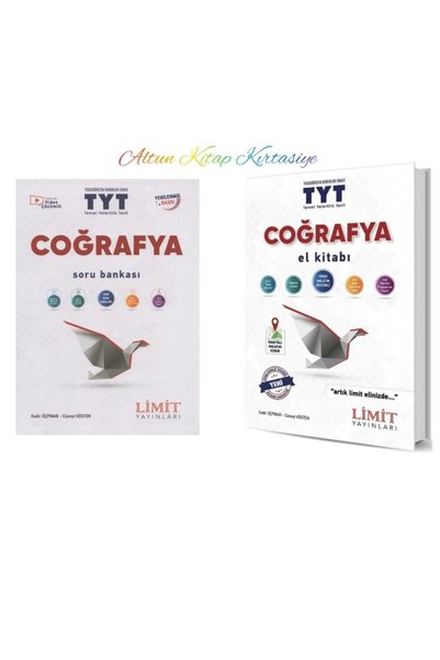 Limit Yayınları 2023-2024 limit tyt coğrafya soru bankası+konu anlatımlı el k...