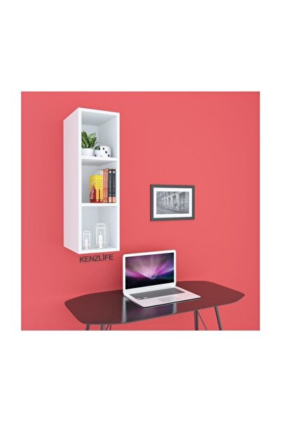 Kenzlife Mutfak Dolabı Itır 060.030.30 Byz 2 Raflı Kapaksız Ofis Banyo Kiler Evrak Kitaplık