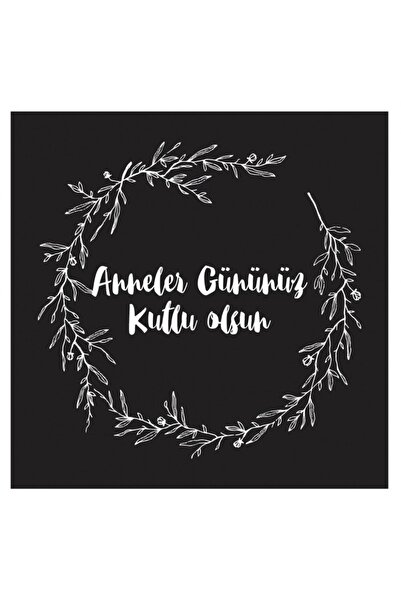 Anneler Günü Etiketi, Özel Günler Için 4 Cm - Letbil 50 Adet Opak Sticker