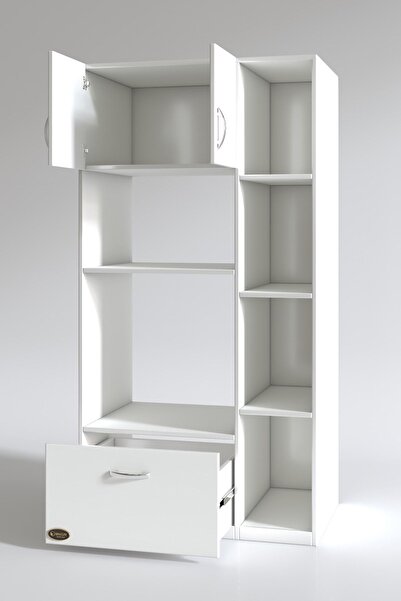 Kenzlife Fırın Dolabı Makbule Byz 180*90*56 Mutfak Çekmeceli Ayaklı Banyo Kiler Ofis