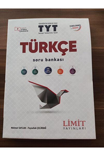 Limit Yayınları Limit Tyt Türkçe Soru Bankası 2023