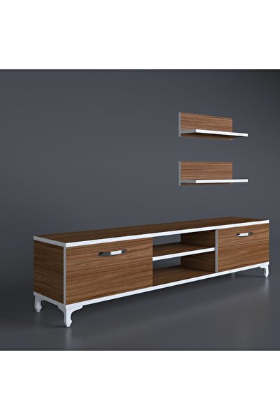 Kenzlife Televizyon Sehpası Berlin 120 Cvz Tv Ünitesi Raflı