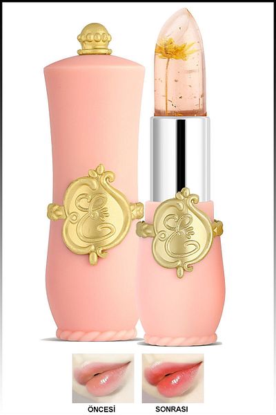 Pretty Beauty Drıed Flowers Lipstick and Color Changing Flower Scented Magic Lipstick