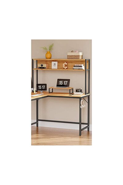 Genel Markalar Metal Ahşap Natural Monitör Yükseltici Stand