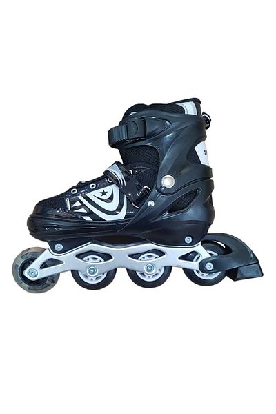 crayz toys Metal Practice Skate - Adjustable 2 2 Lighted Bag Gift