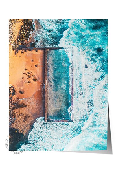 Postifull Poster fără ramă, pictură cu tematică de vară NR:11, fotografie de ...