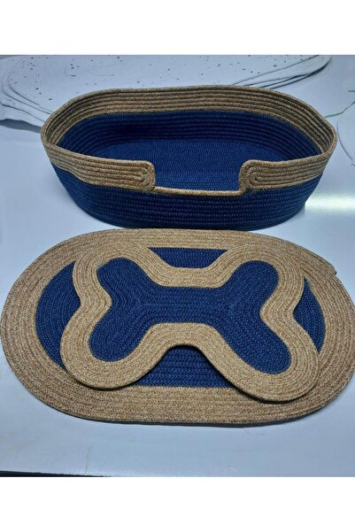 ModaCardin dekoratif modern kaliteli hasır kedi köpek yatağı