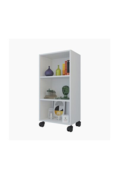 Kenzlife Mutfak Dolabı Raziye 088*050*030 Byz Tekerlekli Banyo Evrak Ofis Aya...