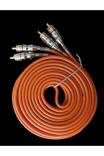 Cadence 5 MT TAM BAKIR  PROFOSYONEL  AMFİ RCA KABLOSU