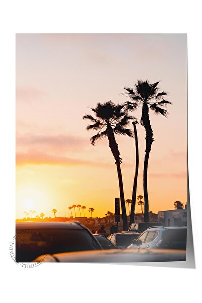 Postifull Poster fără ramă, pictură cu tematică de vară NR:1, fotografie cu p...