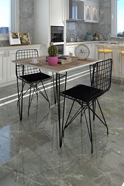 Kenzlife Knsz Masa Sandalye Takımı Hem75Mazlum Crdsyh 060*060 2 Sandalye Syhsyh