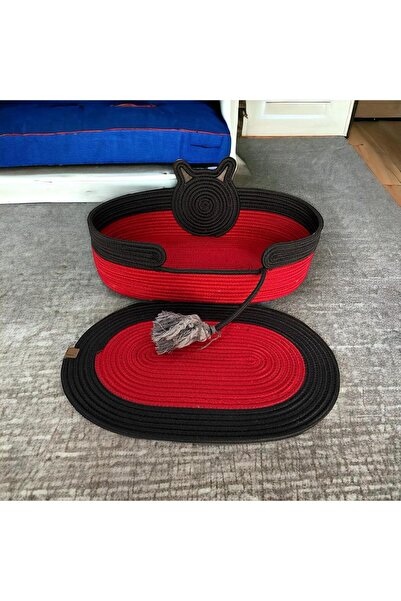 ModaCardin dekoratif modern kaliteli hasır kedi köpek yatağı