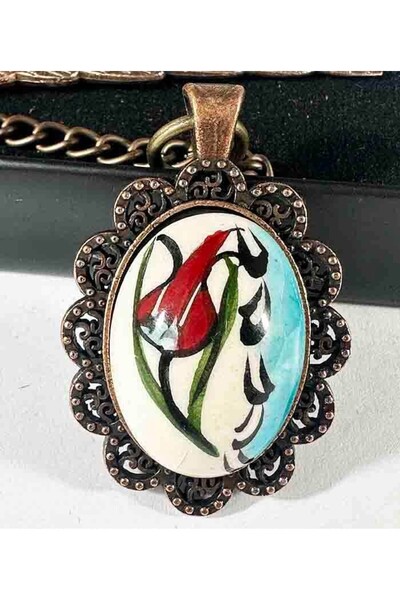 Çini Evi هدية مدرسية جديدة بنمط التوليب - إشارة مرجعية للبلاط