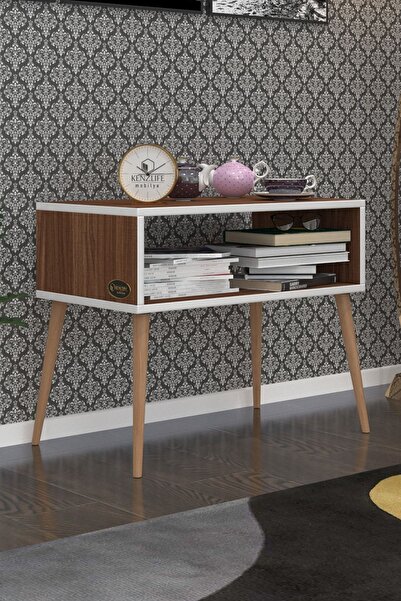 Kenzlife Komodin Dumrul Cvz 57*70*39 Ahşap Ayaklı Komidin Kitaplık