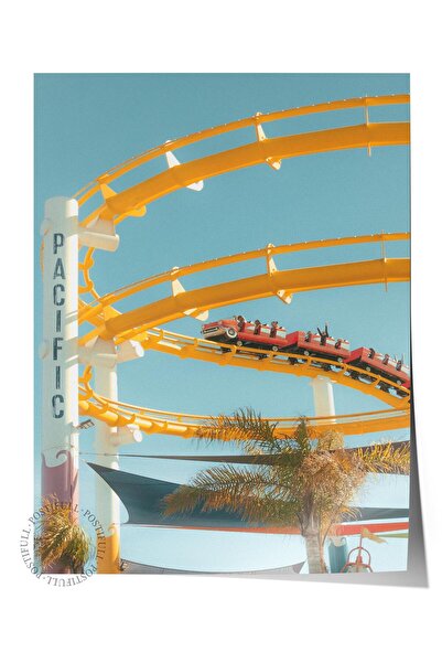 Postifull Плакат без рамка, картина с лятна тематика № 63, фотография с водни...