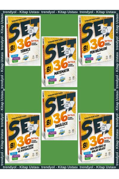 Ünlüler Karması ÜNLÜLER KARMASI 8. SINIF SEMPATİK EKSİK TARAMA 36 HAFTALIK KA...