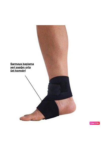 ALTIS Neopren Ayarlanabilir Cırtlı Yüksek Kalite Ergonomik Ayak Bilekliği - B...