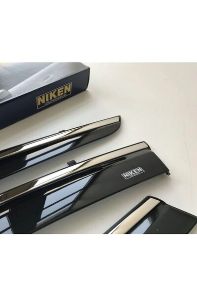 Niken NİKEN Ford Connet 2015-2022 Arası Kromlu Cam Rügarlığı