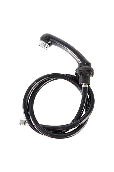 KUSTAR Beauty Salon Hairdressing Salon Faucet Hair Washing in Tub with Basin Built-In Sink Barber Faucet