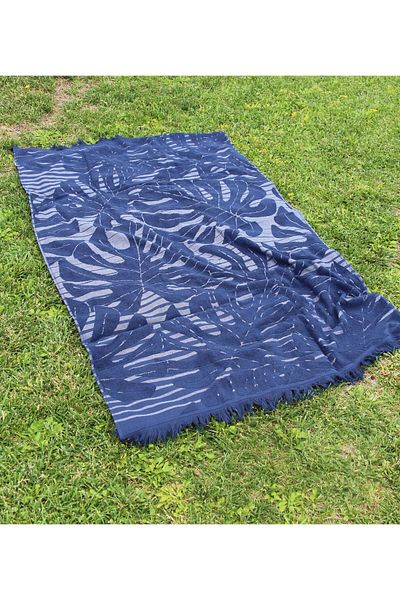 Baveno 90x160 cm Ζακάρ με σχέδιο 100% βαμβακερή πετσέτα θαλάσσης - Baveno