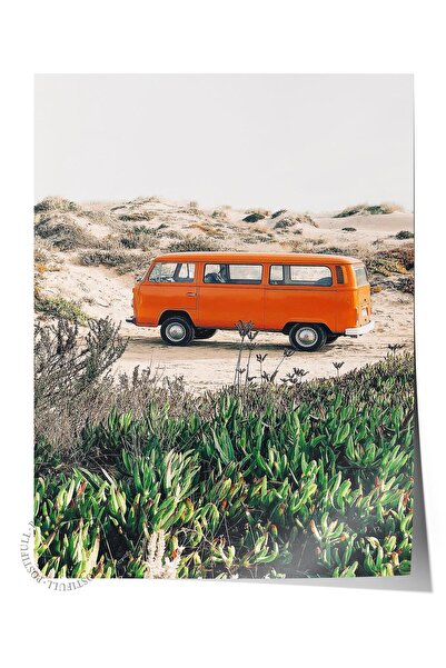 Postifull Poster bez okvira, letnja tematska slika BR:131, fotografija pustin...