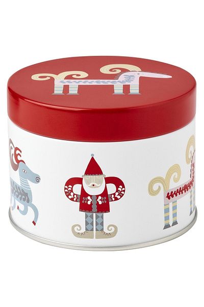 IKEA Vınterfint Red-white Storage Box